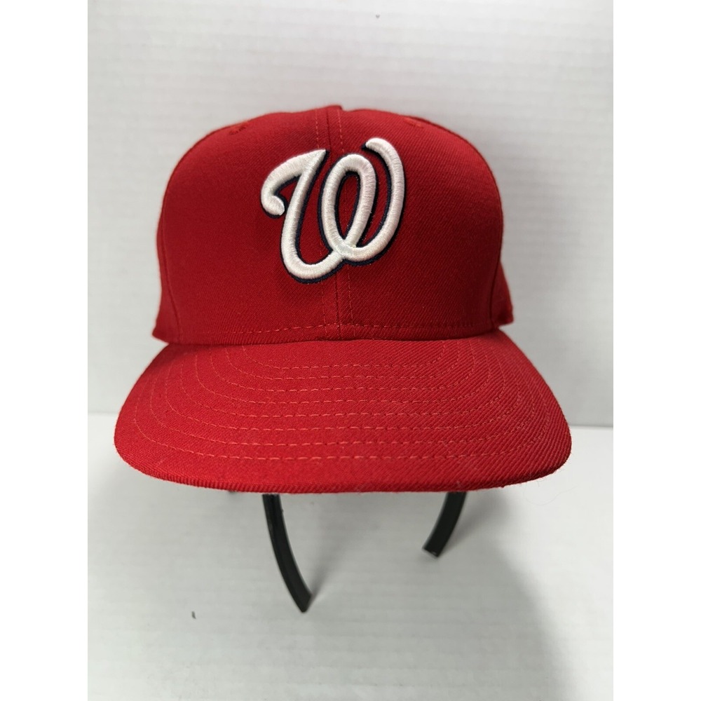 New Era 59Fifty MLB Baseball Washington Nationals Hat‎ Cap Size 7 1/2" Vintage